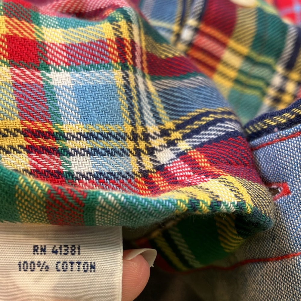 Polo Ralph Lauren plaid button down - Picture 5 of 7